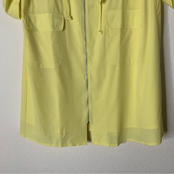 Soft surroundings Womens yellow go lively traverse long sleeve dress XL NEW - Picture 3 of 9